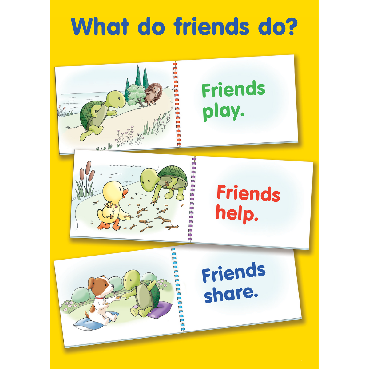 What Do Friends Do Poster
